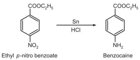 Synthesis of benzocaine